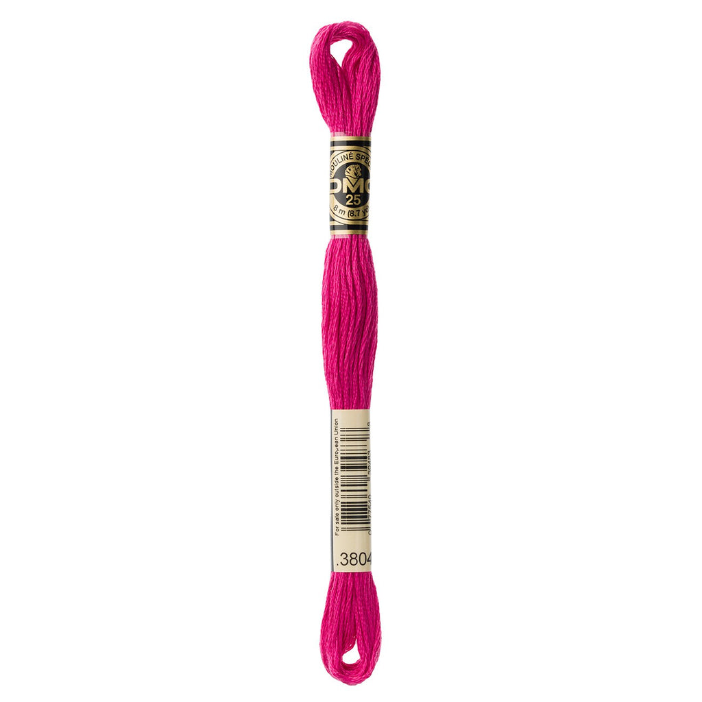DMC embroidery floss – DARK CYCLAMEN PNK (3804)