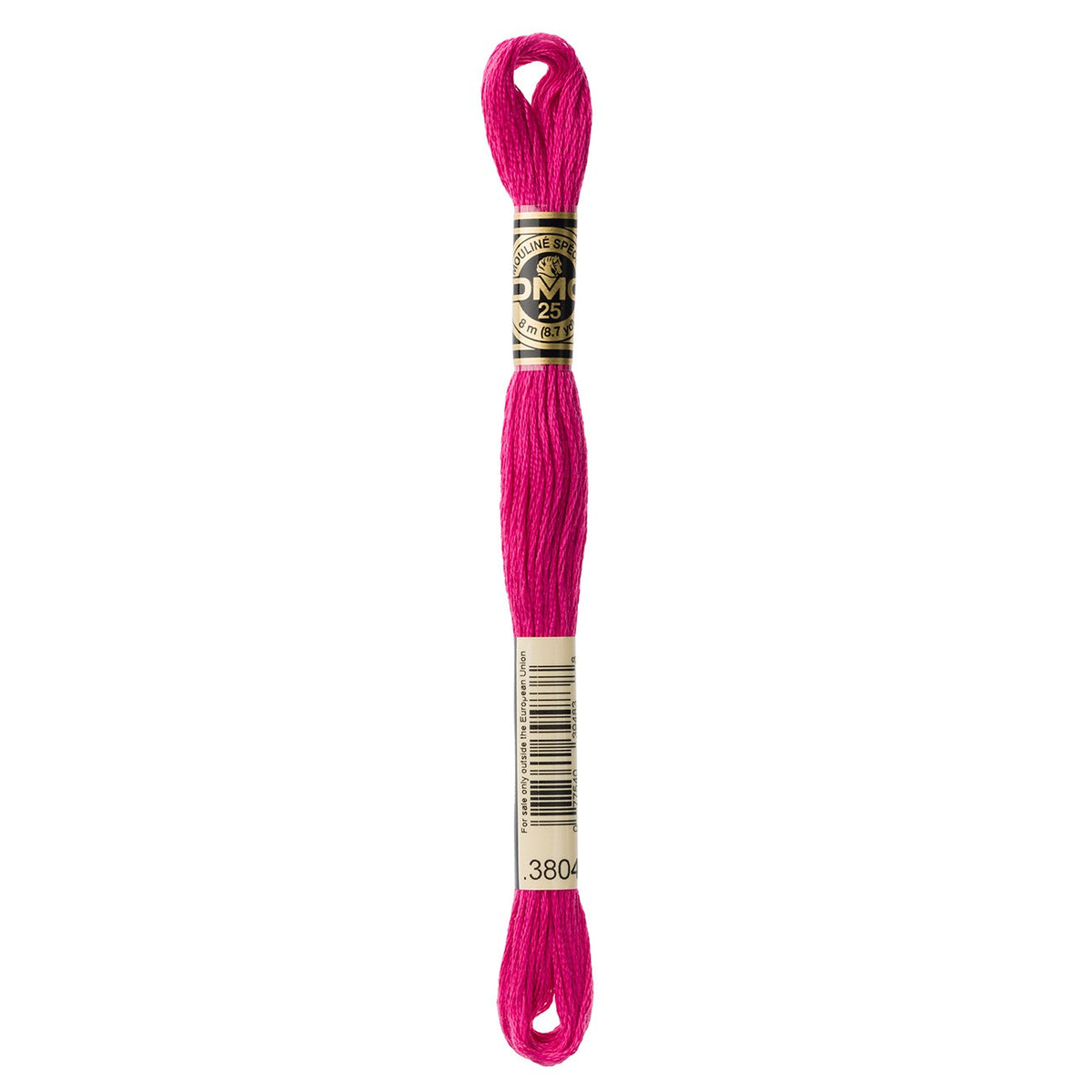 DMC embroidery floss – DARK CYCLAMEN PNK (3804)