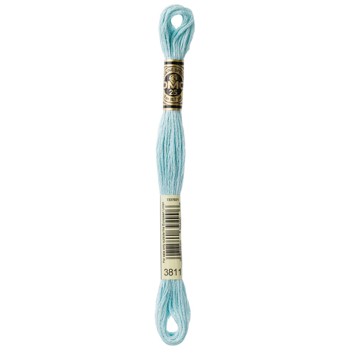 DMC embroidery floss – VERY LIGHT TURQ (3811)