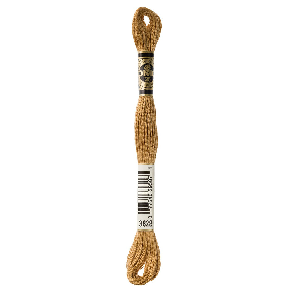 DMC embroidery floss – HAZELNUT BRN (3828)