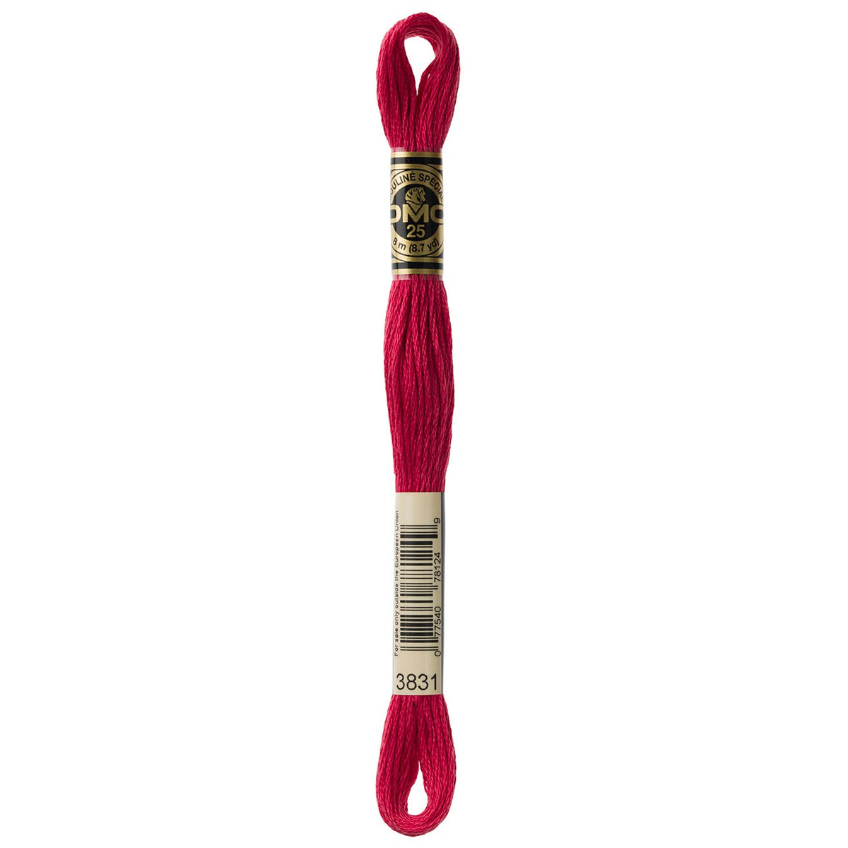 DMC embroidery floss – DARK RASP (3831)