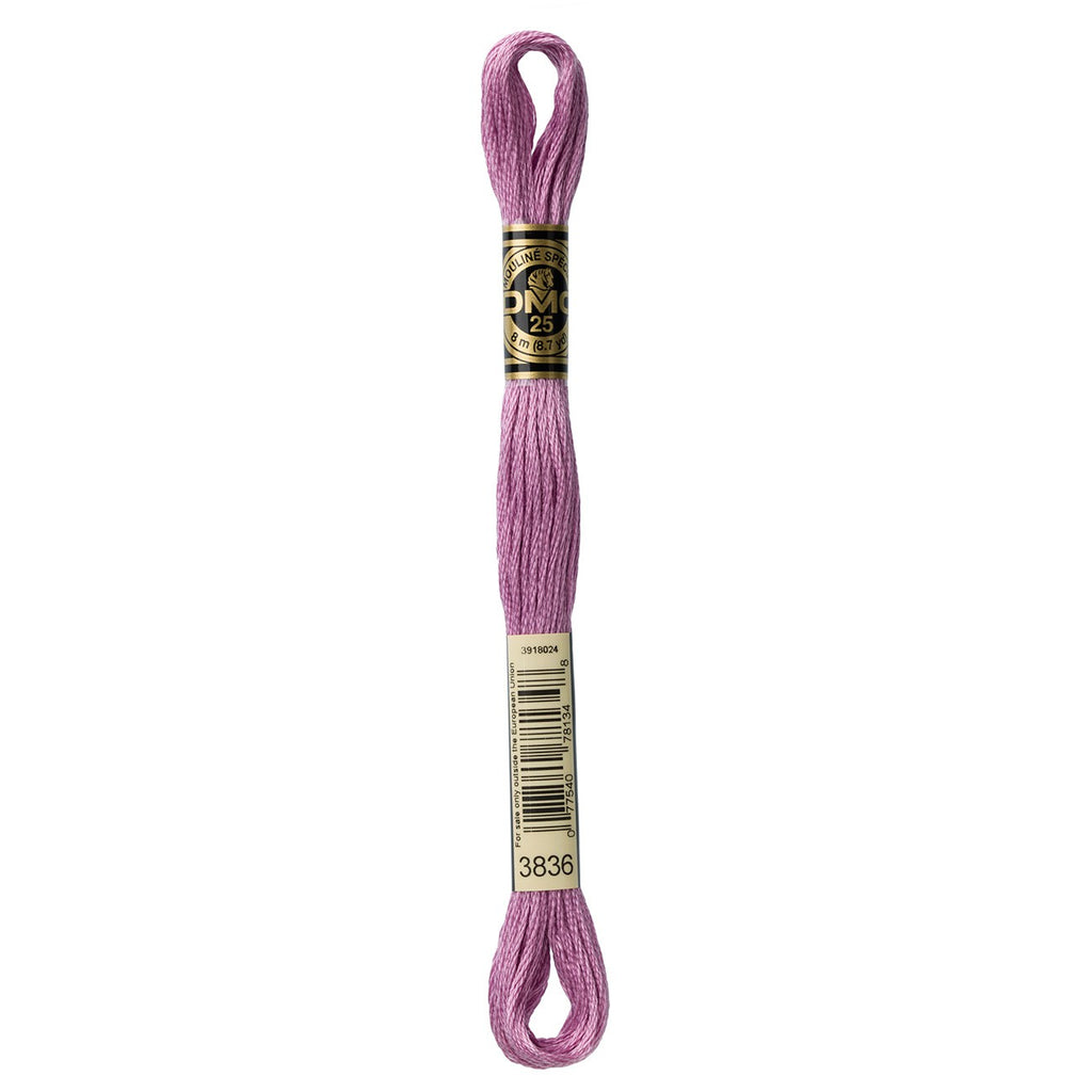 DMC embroidery floss – LIGHT GRAPE (3836)