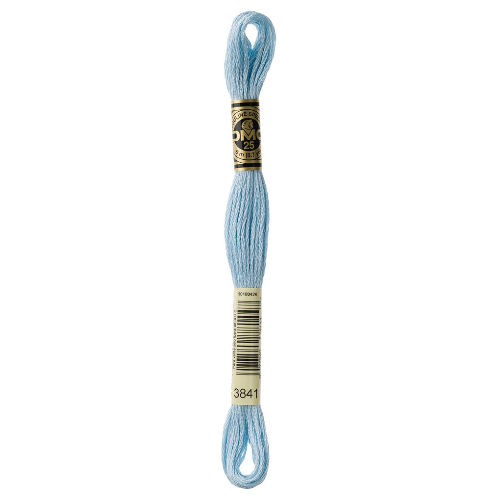 DMC embroidery floss – PALE BABY BLU (3841)