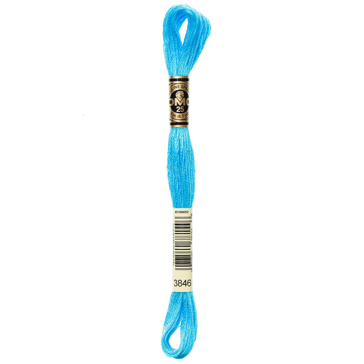 DMC embroidery floss – LIGHT BRIGHT TURQ (3846)