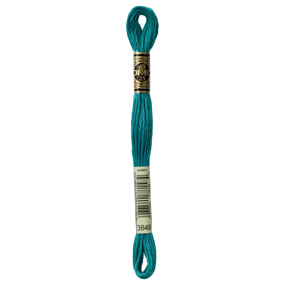 DMC embroidery floss – MED TEAL GRN (3848)