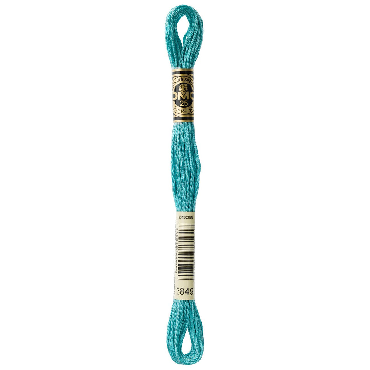DMC embroidery floss – LIGHT TEAL GRN (3849)