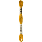 DMC embroidery floss – VERY DARK STRAW (3852)