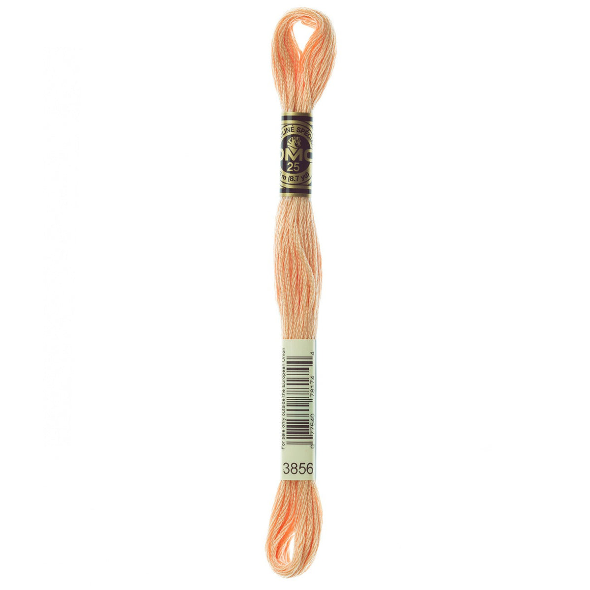 DMC embroidery floss – ULTRA VERY LIGHT MAHOGANY (3856)