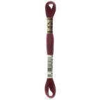 DMC embroidery floss – DARK RSEWOOD (3857)