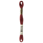 DMC embroidery floss – MED RSEWOOD (3858)
