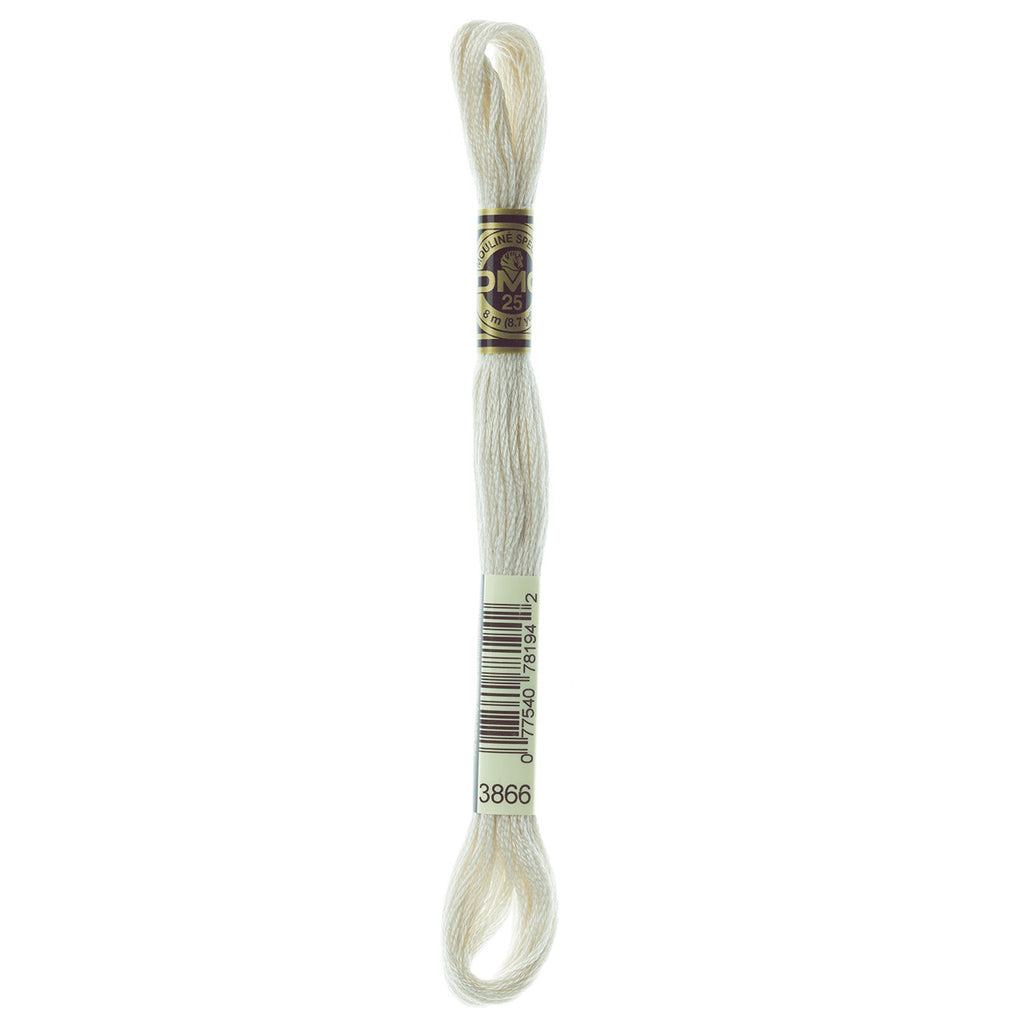 DMC embroidery floss – ULTRA VERY LIGHT MOCHA BRN (3866)