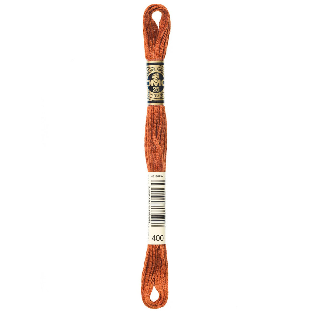 DMC embroidery floss – DARK MAHOGANY (400)