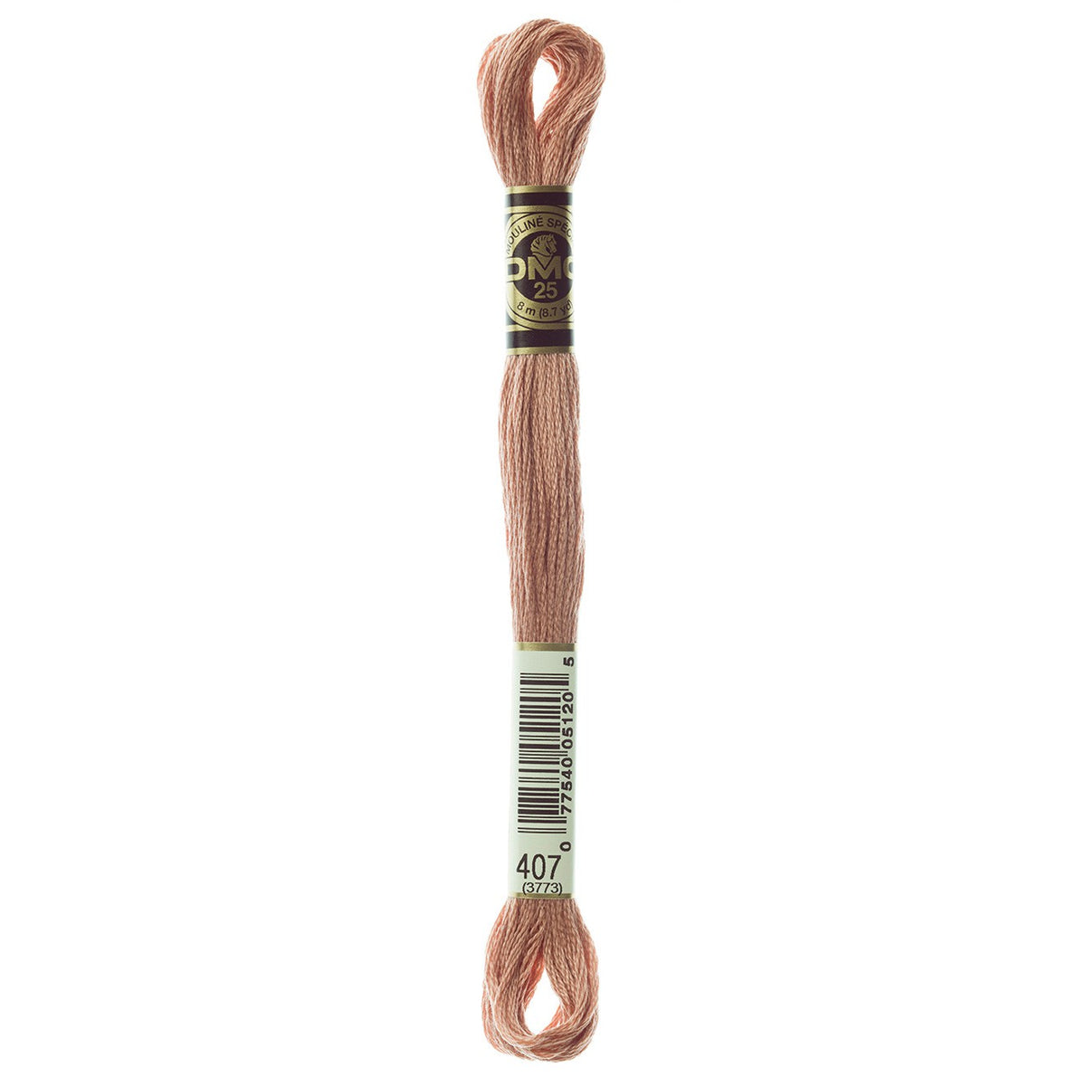 DMC embroidery floss – DARK DESERT SAND (407)