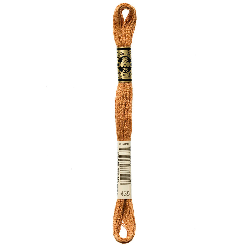 DMC embroidery floss – VERY LIGHT BRN (435)