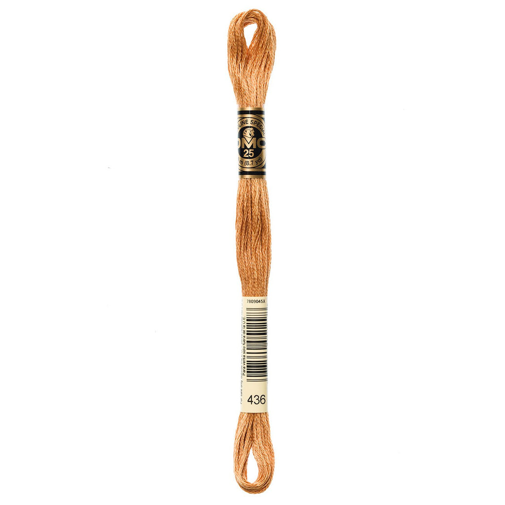 DMC embroidery floss – TAN (436)