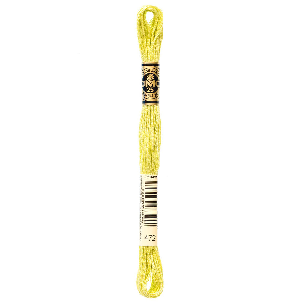 DMC embroidery floss – ULTRA LIGHT AVOCADO GRN (472)