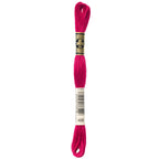 DMC embroidery floss – DARK XMAS RED (498)