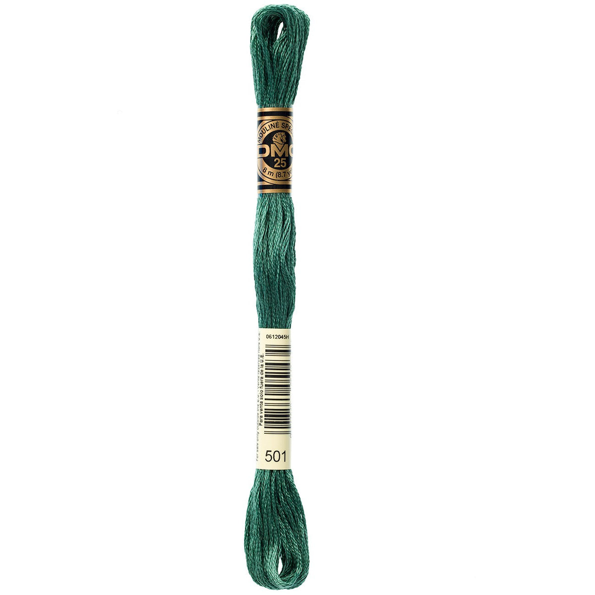 DMC embroidery floss – DARK BLU GRN (501)