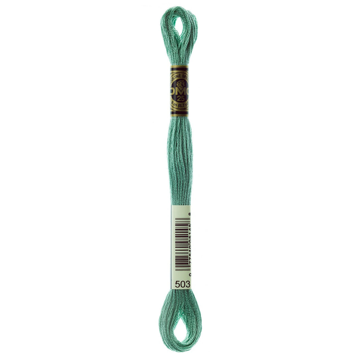 DMC embroidery floss – MED BLU GRN (503)