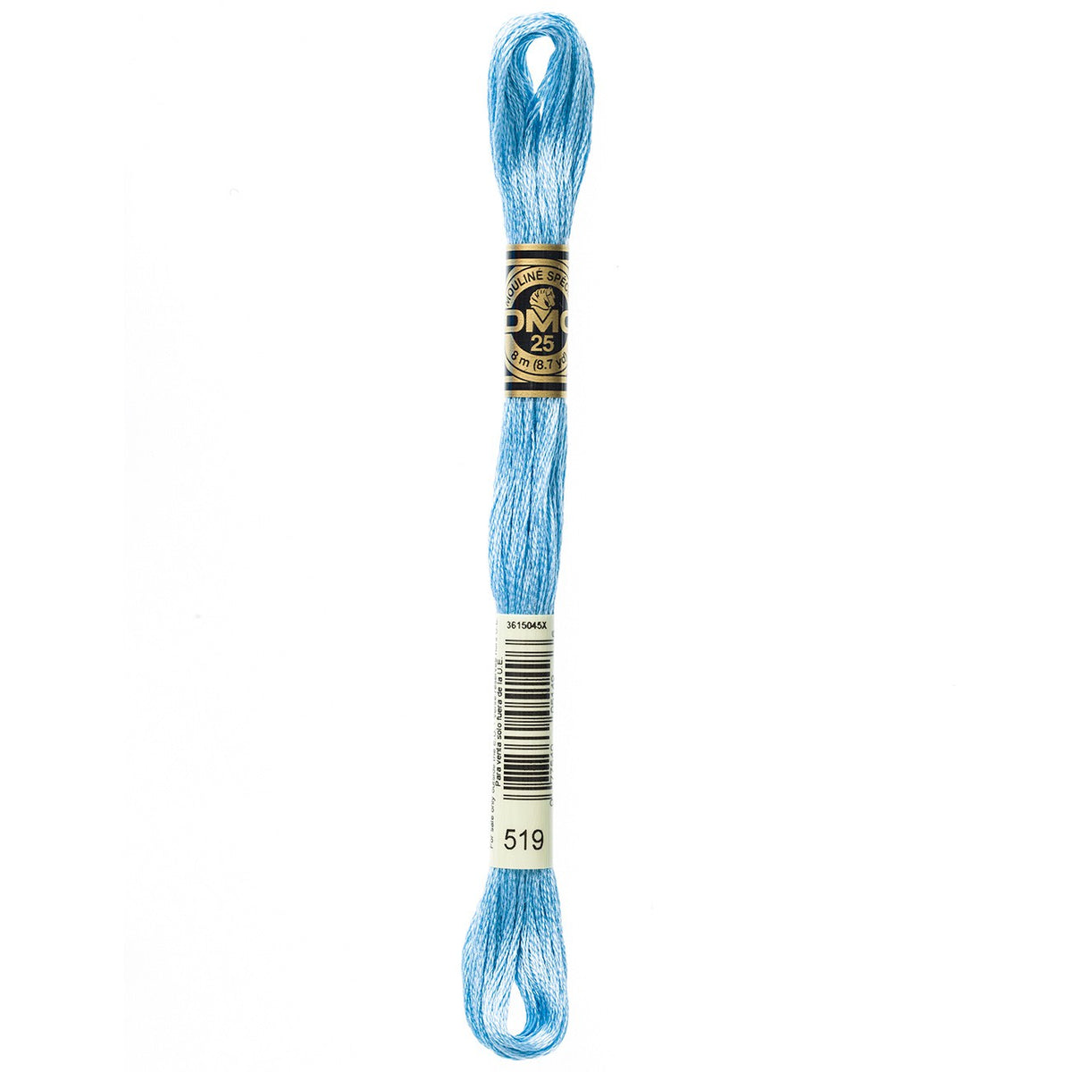 DMC embroidery floss – SKY BLU (519)