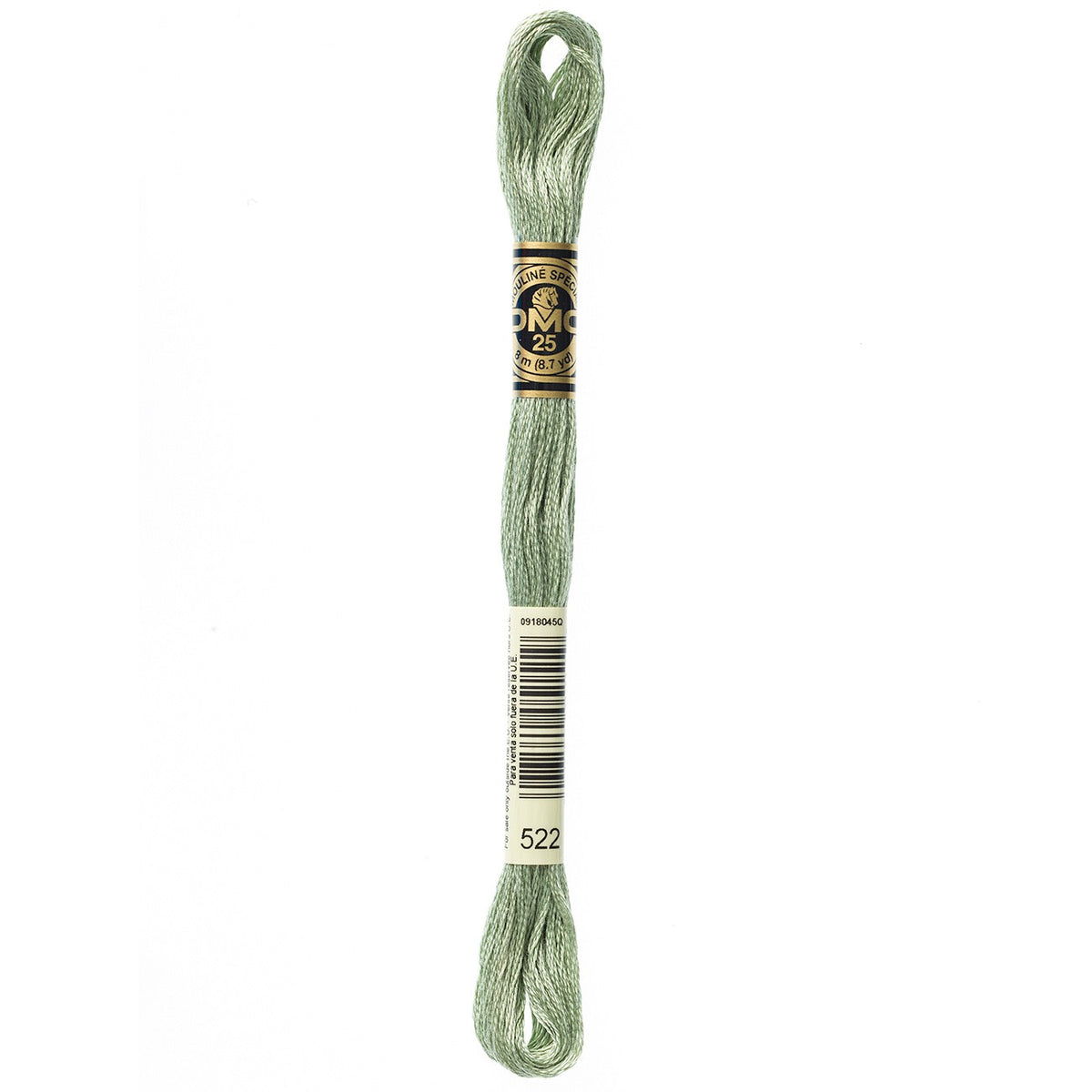 DMC embroidery floss – FERN GRN (522)