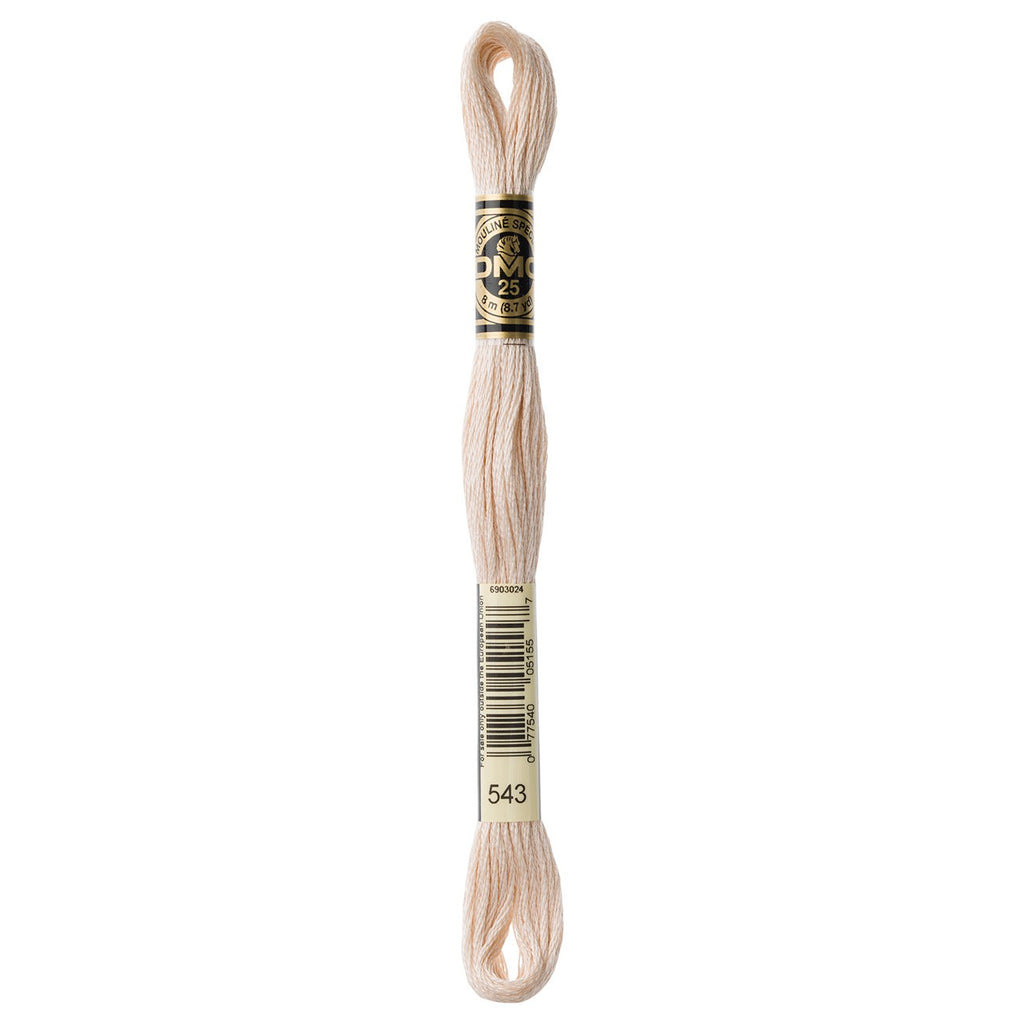 DMC embroidery floss – ULTRA VERY LIGHT BGE BRN (543)
