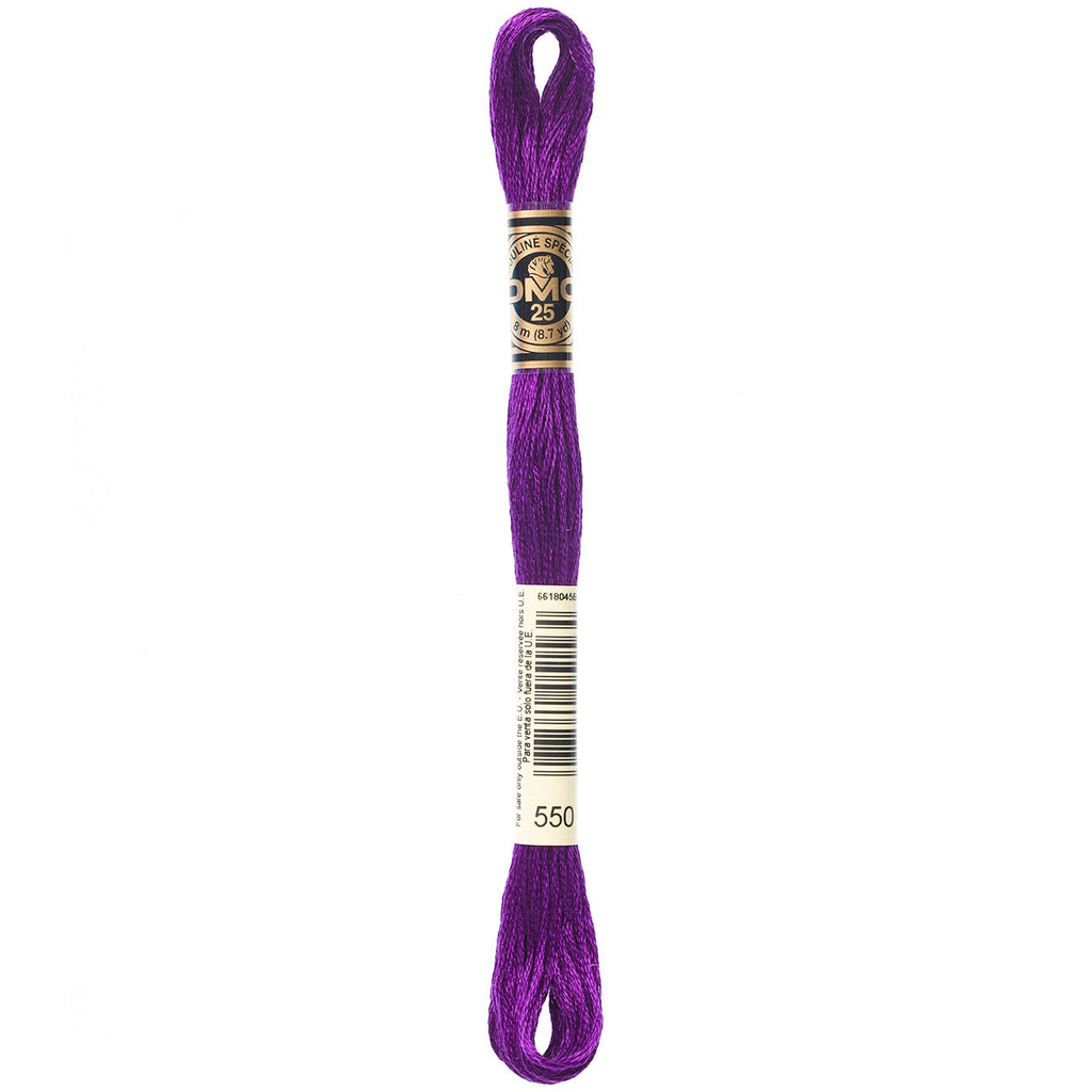 DMC embroidery floss – VERY DARK VLT (550)
