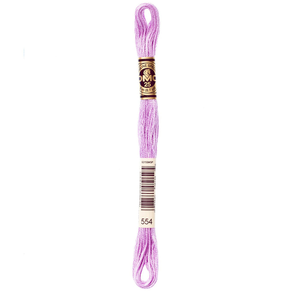 DMC embroidery floss – LIGHT VLT (554)
