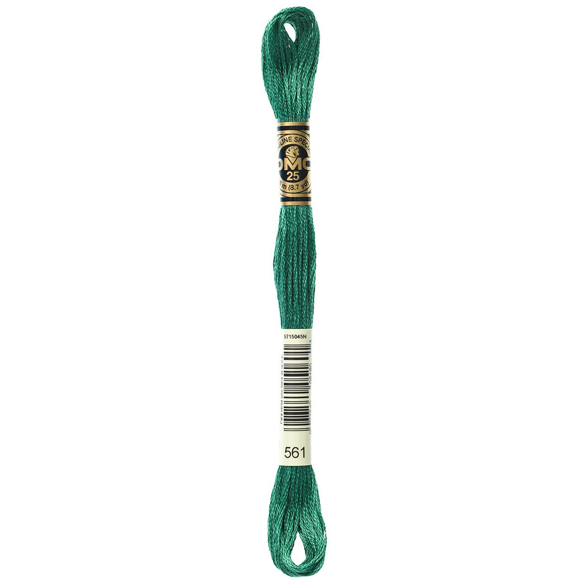 DMC embroidery floss – VERY DARK JADE (561)