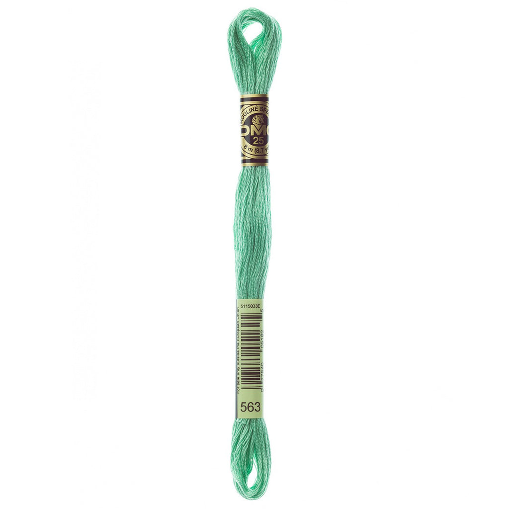DMC embroidery floss – LIGHT JADE (563)