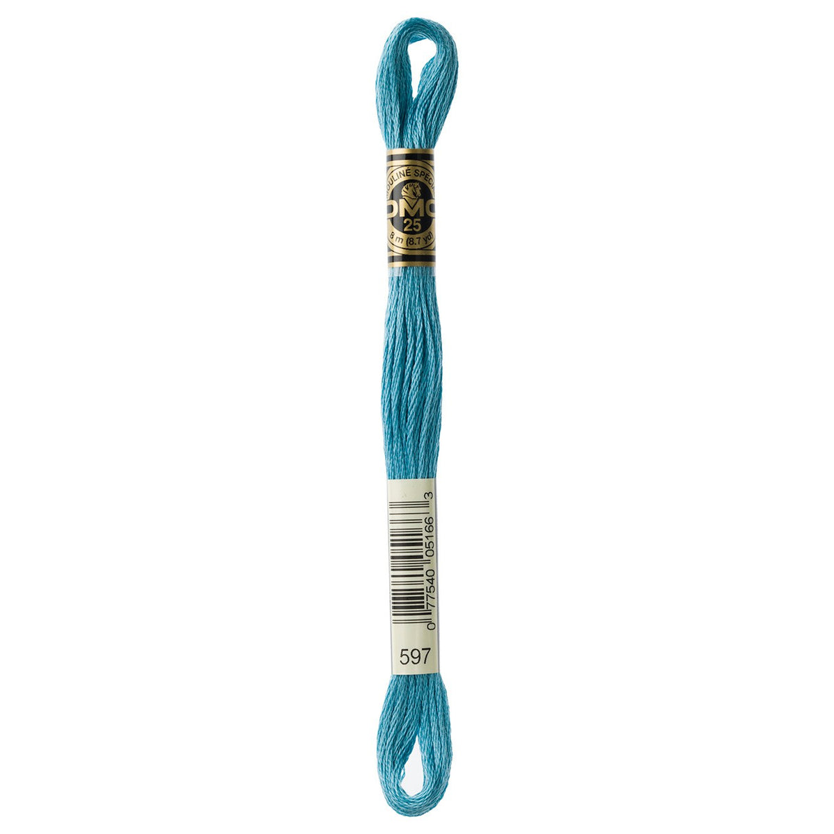 DMC embroidery floss – TURQ (597)
