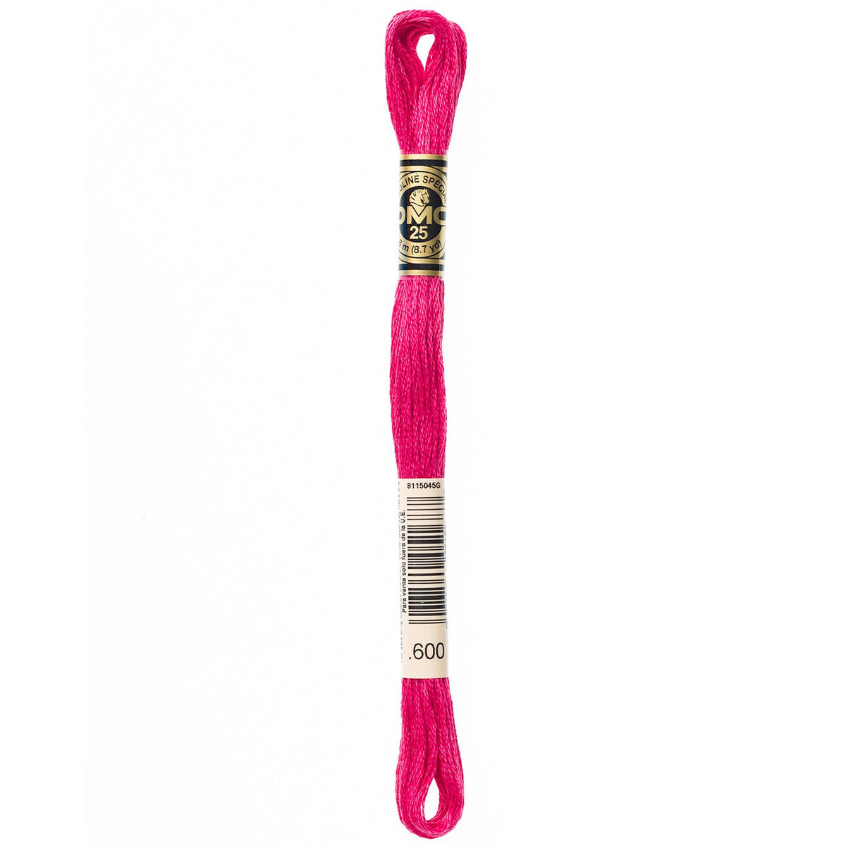 DMC embroidery floss – VERY DARK CRANBRY (600)
