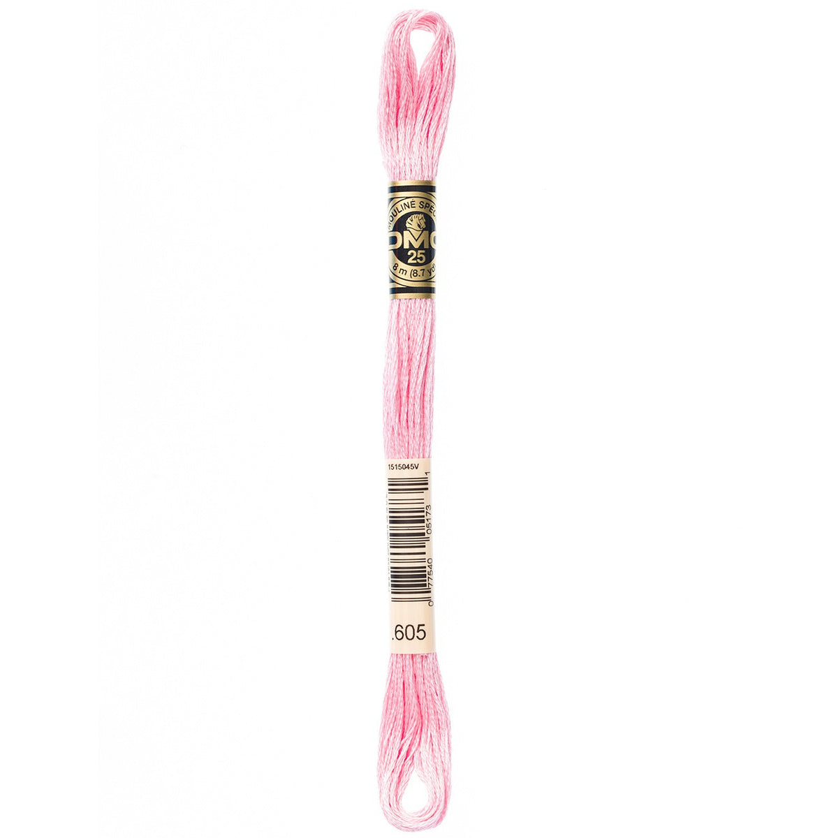 DMC embroidery floss – VERY LIGHT CRANBRY (605)