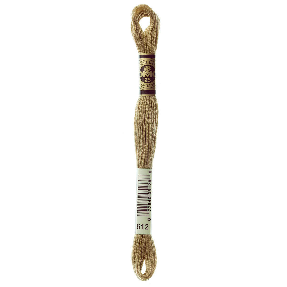 DMC embroidery floss – LIGHT DRAB BRN (612)