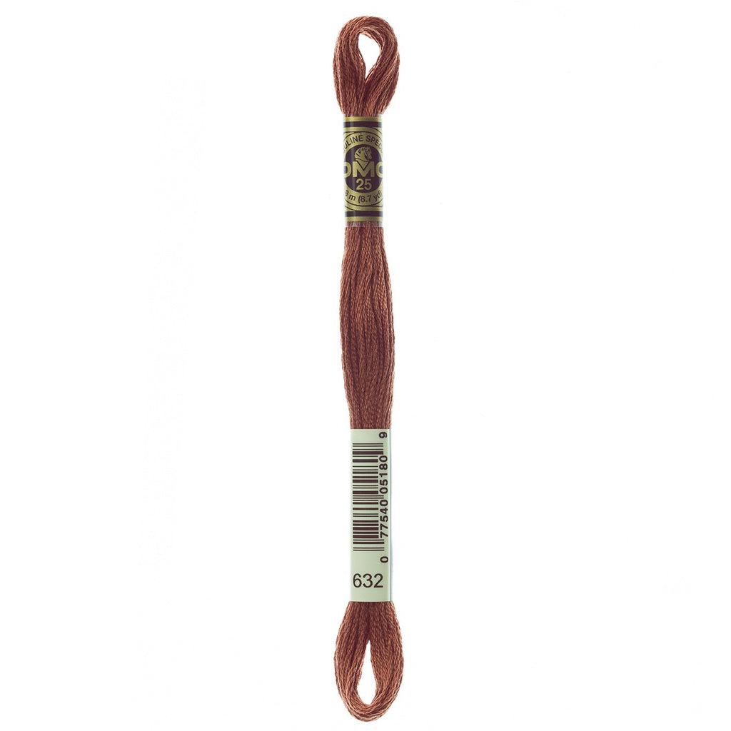 DMC embroidery floss – ULTRA VERY DARK DESERT SAND (632)
