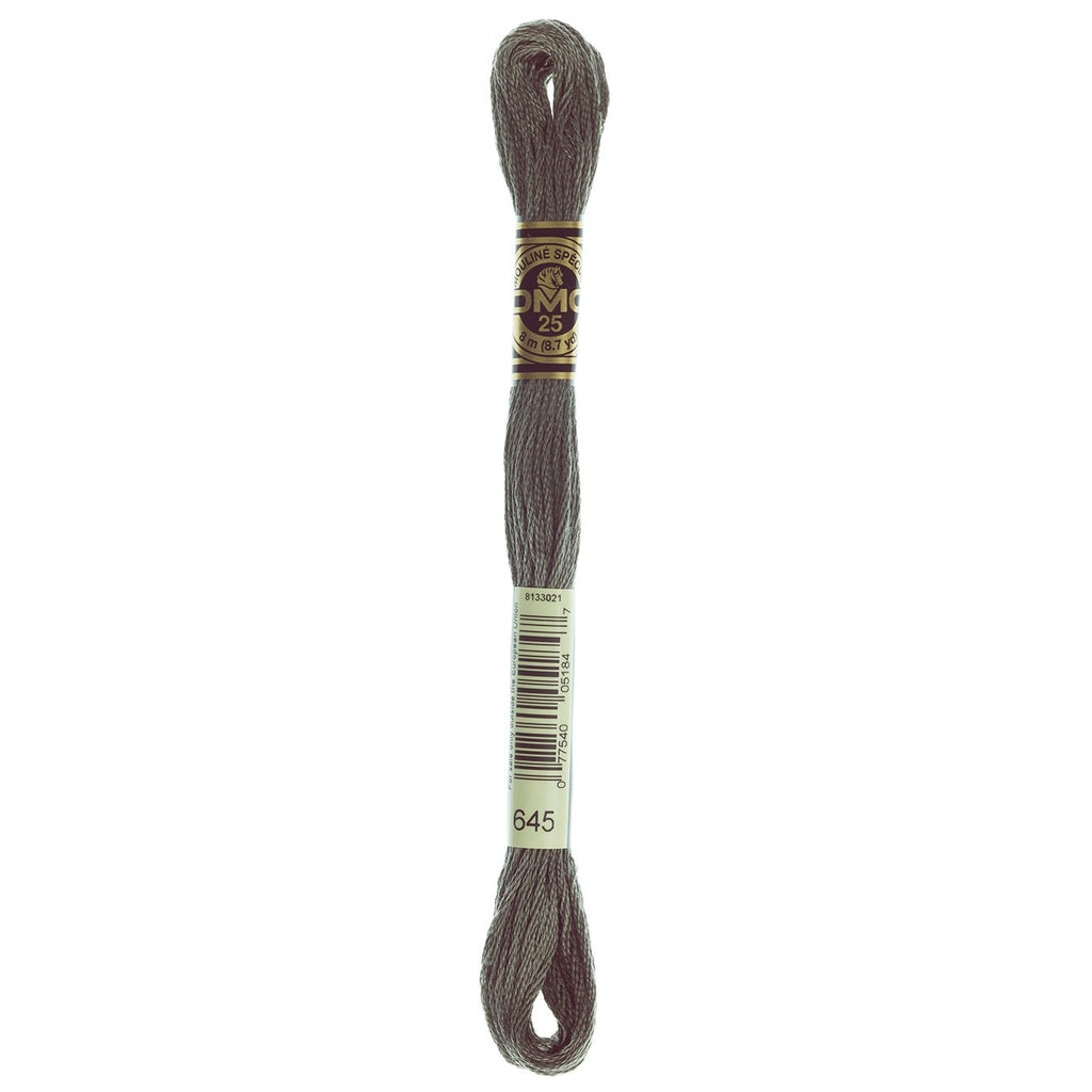 DMC embroidery floss – VERY DARK BEAVER GRY (645)