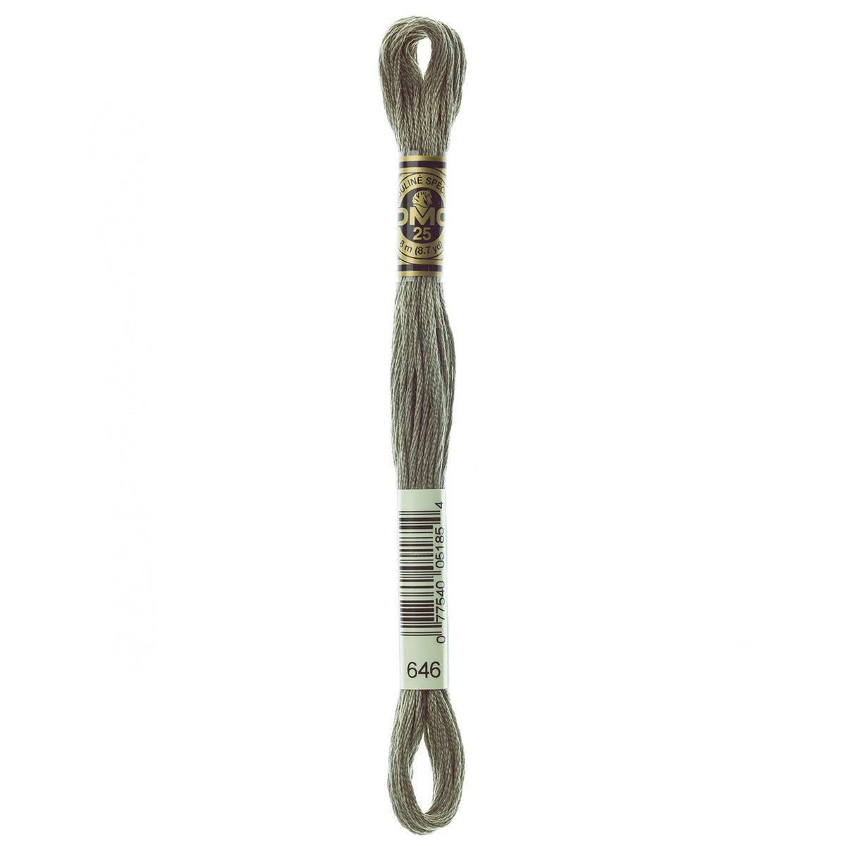 DMC embroidery floss – DARK BEAVER GRY (646)