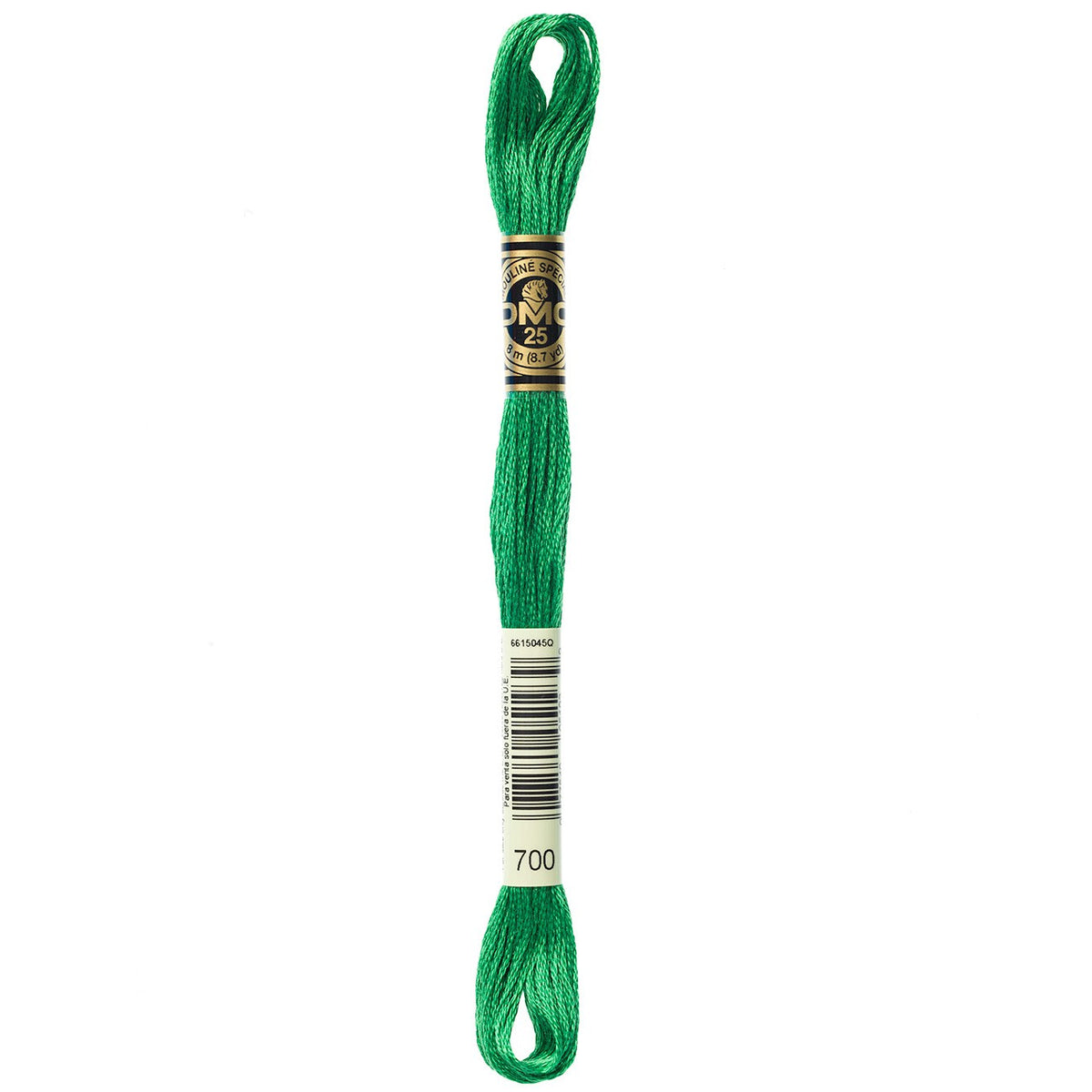 DMC embroidery floss – BRIGHT XMAS GRN (700)