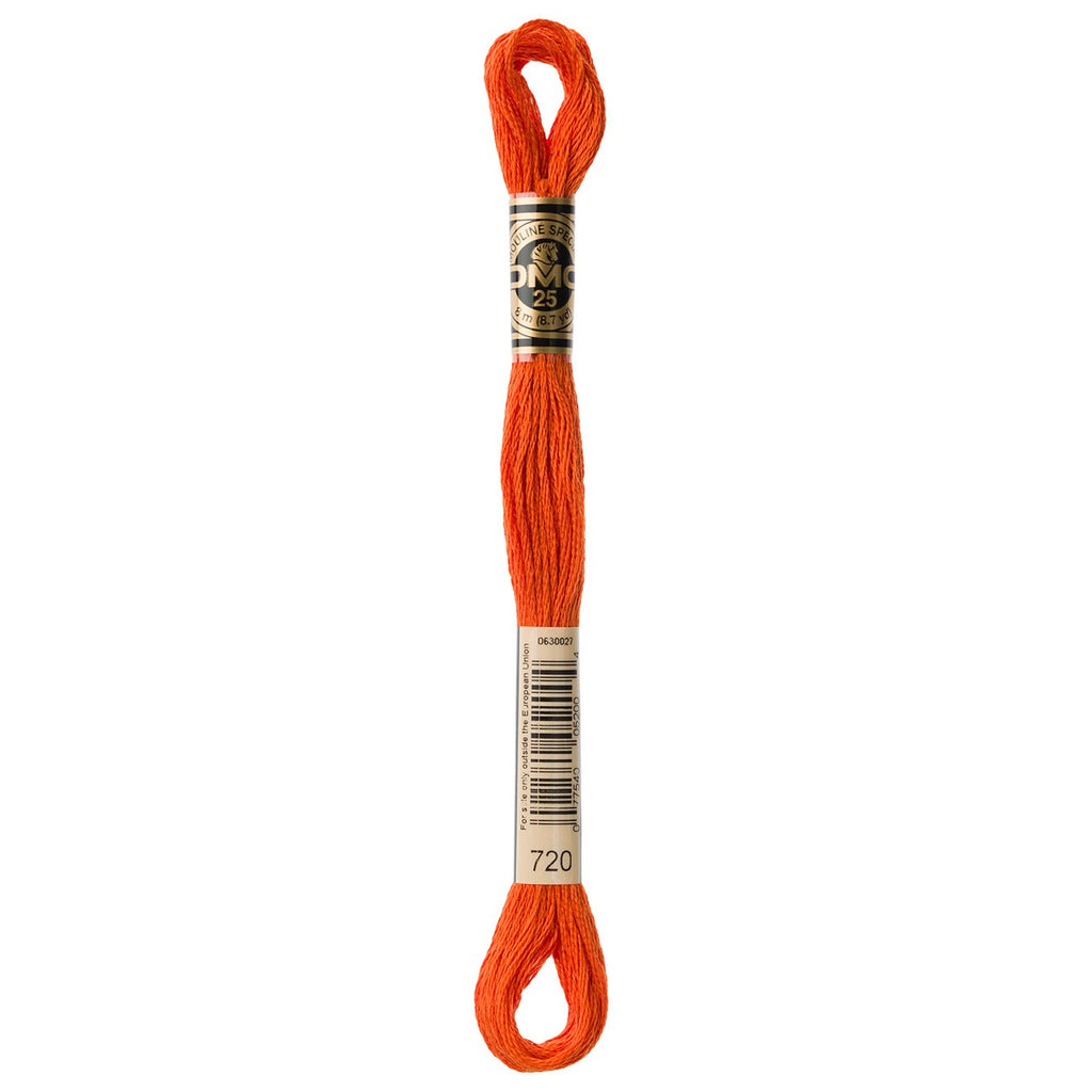 DMC embroidery floss – DARK ORG SPICE (720)