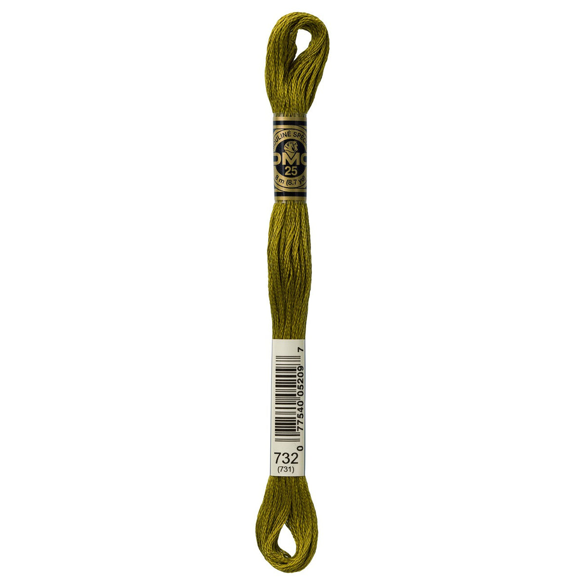 DMC embroidery floss – OLV GRN (732)