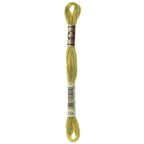 DMC embroidery floss – LIGHT OLV GRN (734)
