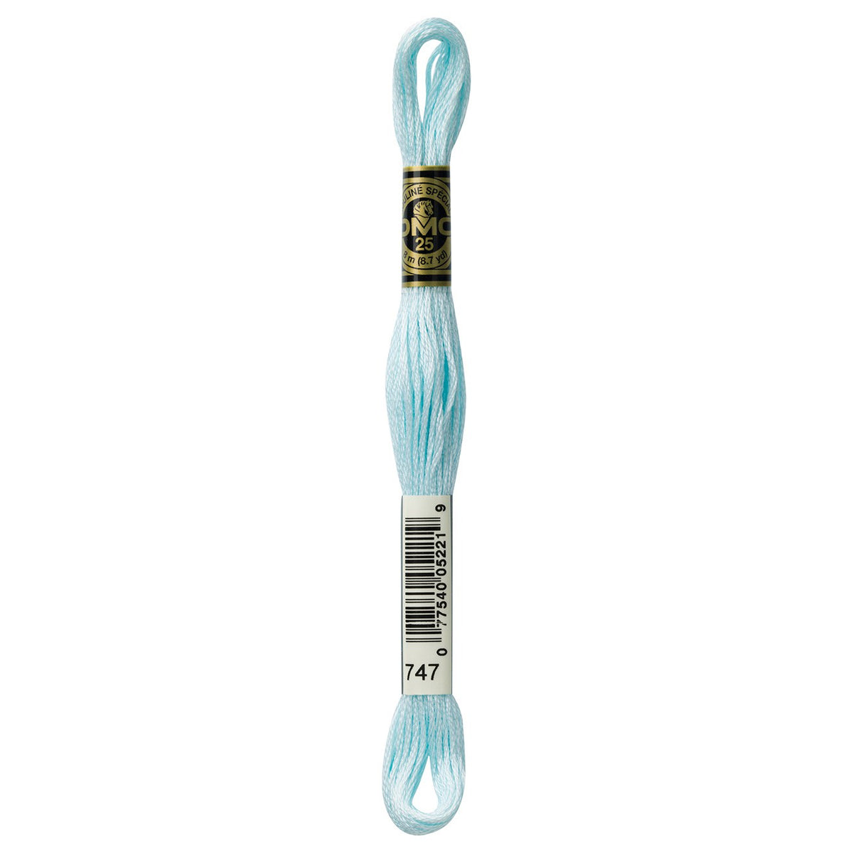 DMC embroidery floss – VERY LIGHT SKY BLU (747)