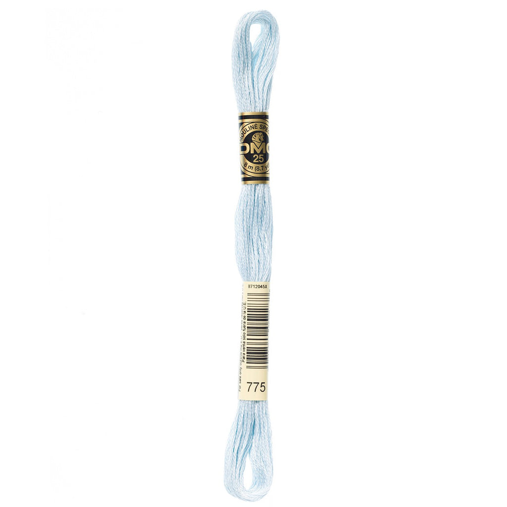 DMC embroidery floss – VERY LIGHT BABY BLU (775)