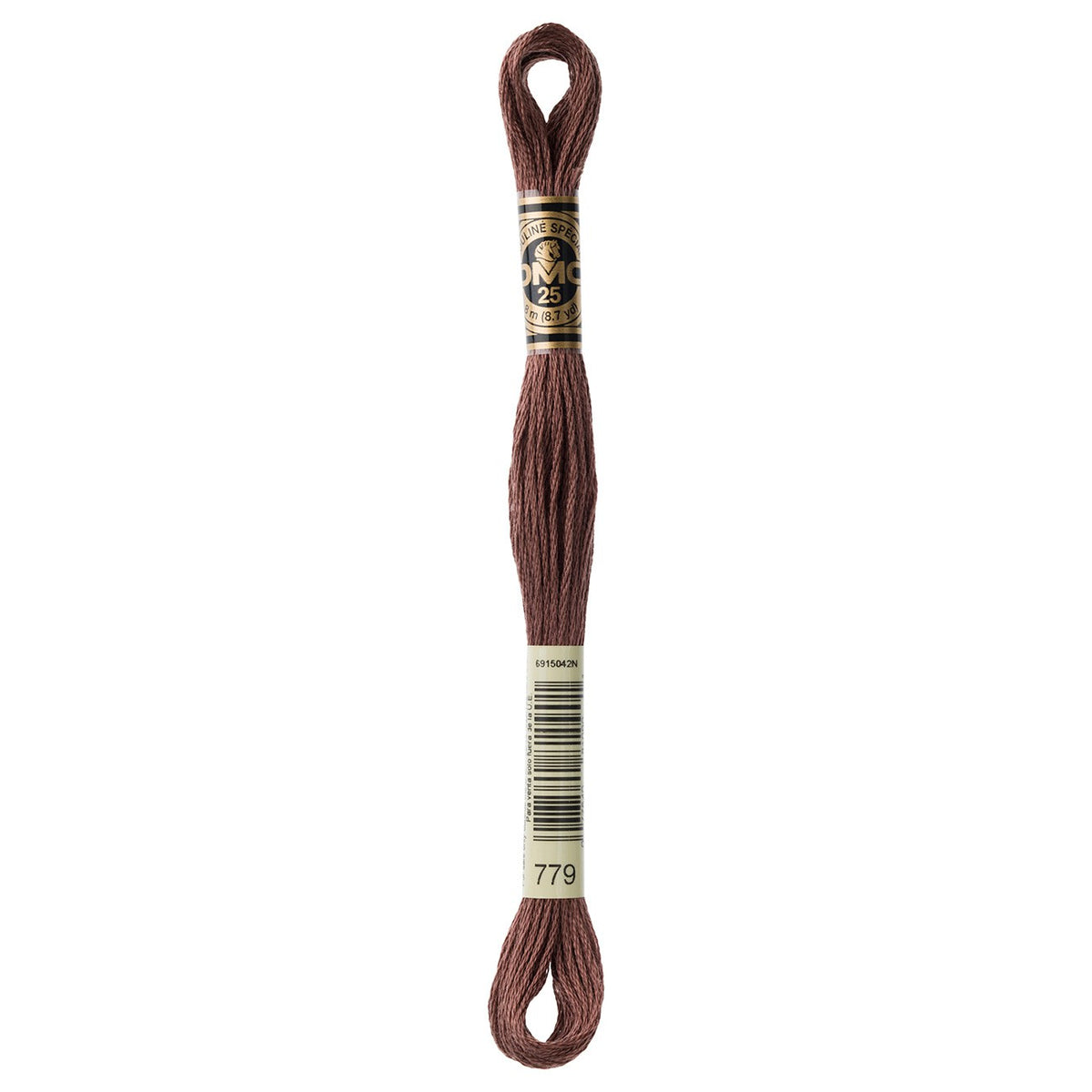 DMC embroidery floss – DARK COCOA (779)