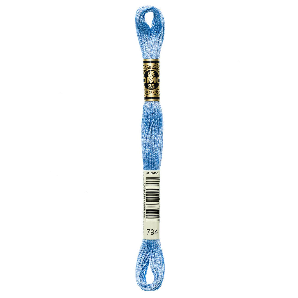 DMC embroidery floss – LIGHT CORNFLWR BLU (794)