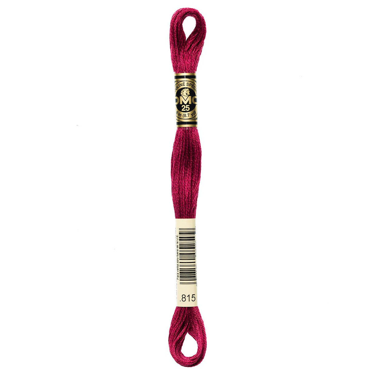 DMC embroidery floss – MED GARNET (815)
