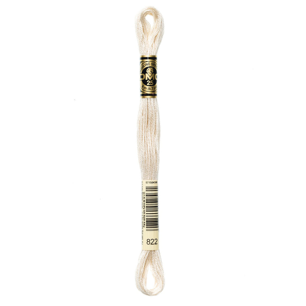 DMC embroidery floss – LIGHT BGE GRY (822)