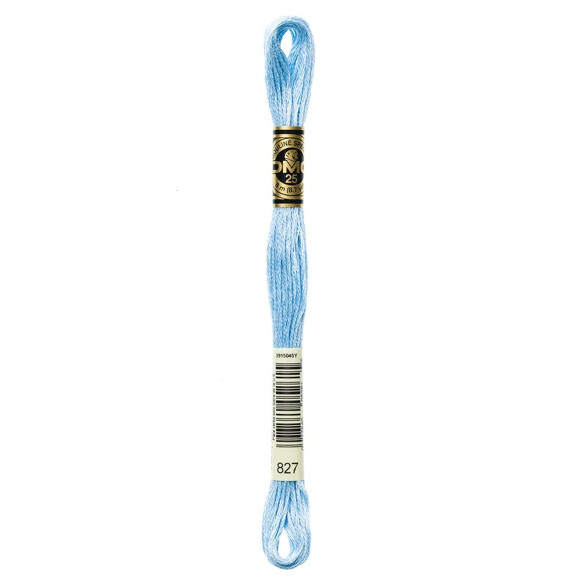 DMC embroidery floss – VERY LIGHT BLU (827)