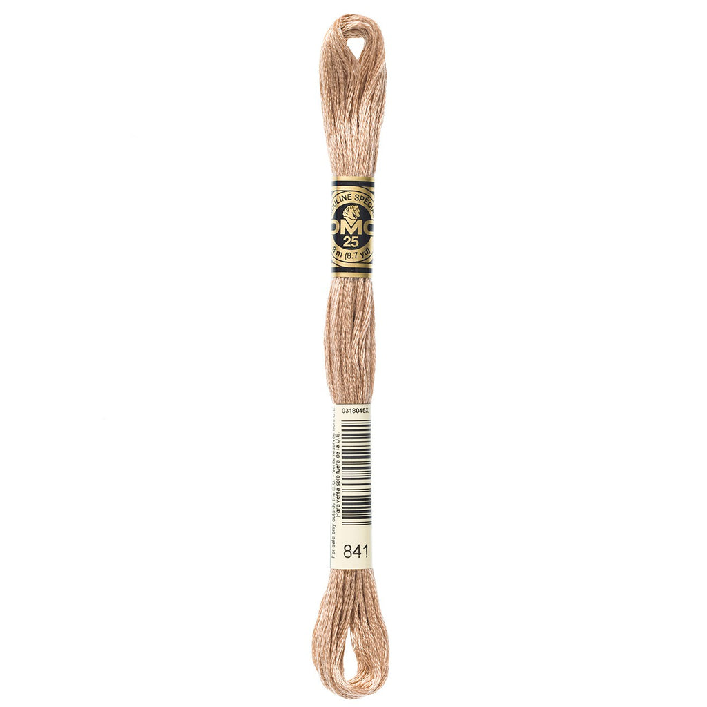 DMC embroidery floss – LIGHT BGE BRN (841)
