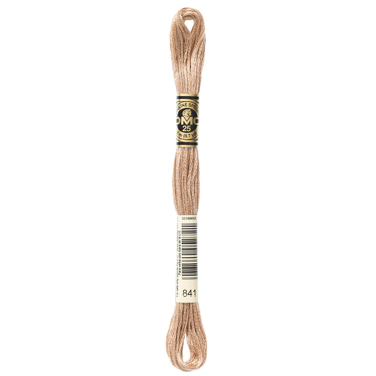 DMC embroidery floss – LIGHT BGE BRN (841)